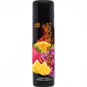 Гель "Wet Flavors Passion Fruit" 4в1, с разогревающим эффектом и вкусом фруктов, 89ml