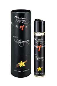 Массажное масло "Plaisirs Secrets" с ароматом и вкусом ванили, 59ml