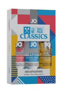 Набор лубрикантов "JO Classics" 3шт по 30ml