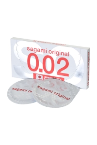 Презервативы полиуретановые "Sagami Original 0,02" 2шт