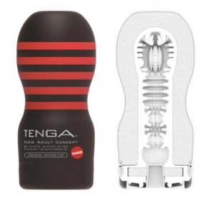 Мастурбатор "Tenga Оriginal Vacuum Cup Strong" супер яркий рельеф