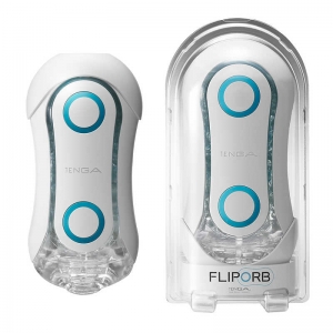 Мастурбатор "Tenga Flip Orb Masturbator Blue Rush" супер нежный