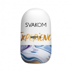 Мастурбатор двухсторонний "Svakom Hedy X Experience" многоразовый