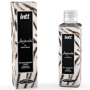 Масло массажное с афродизиаками "Intt Animals" с ароматом миндаля, 130ml