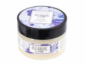 Массажное масло твердое "Pleasure Lub" с ароматом черной смородины и лаванды, 100ml