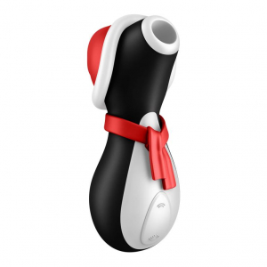 Стимулятор клитора "Satisfyer Penguin Holiday Edition" новогодний пингвин