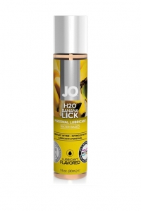 Гель на водной основе "JO Banana Lick" с ароматом и вкусом банана, 30ml